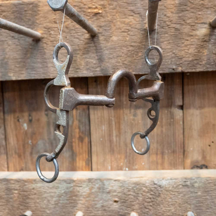 Evans Silver Mounted Correction Bit Tack - Bits Hal Evans
