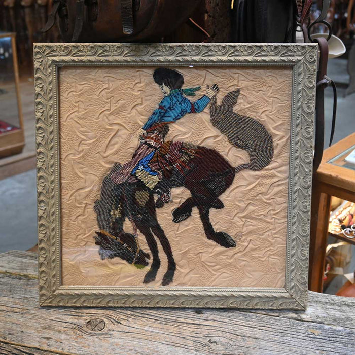 Joanne Welch Hand Beaded Bucking Bronco Collectibles Joanne Welch