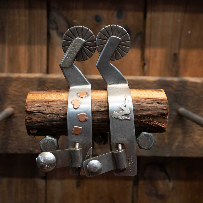 Cribbs Silver Mounted Spurs