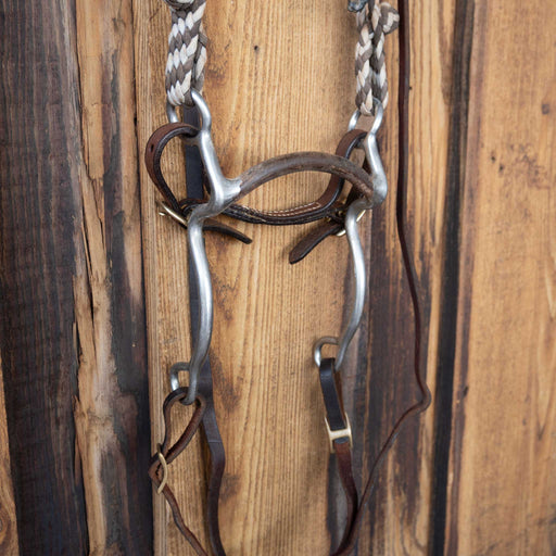 Nylon Braided Headstall w/Mullen Bridle Rig Sale Barn MISC