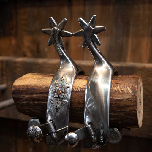 Luke Spraberry Silver Mounted Spurs Tack - Spurs Luke Spraberry