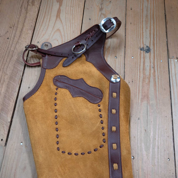 Teskey's Large Double Pockets Shotgun Chaps Tack - Chaps & Chinks Teskeys