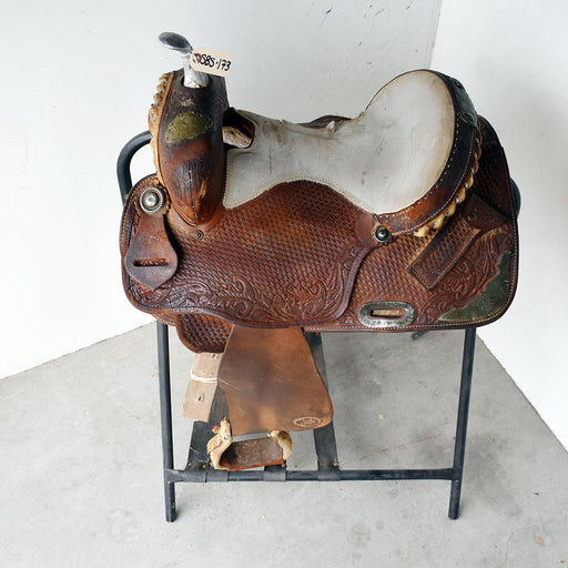 Used 14" C&V Non-Rider Decor Only Saddle Sale Barn Teskey's