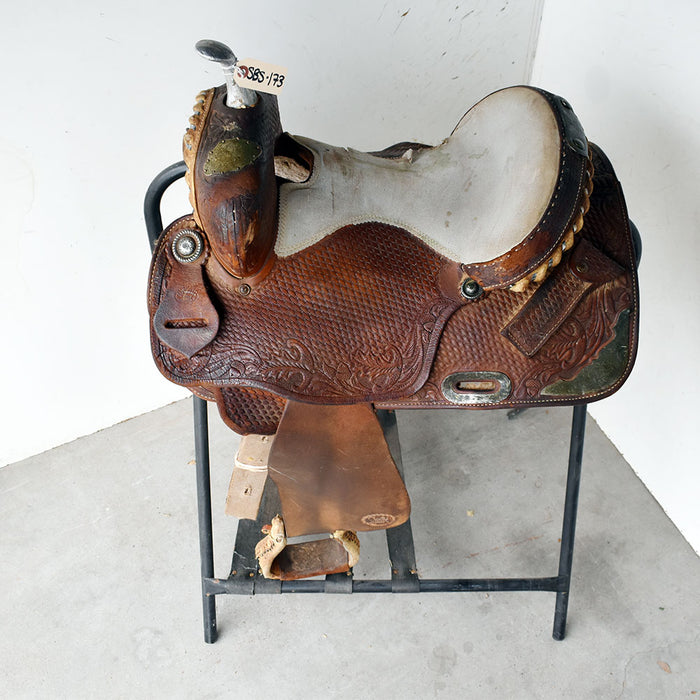 Used 14" C&V Non-Rider Decor Only Saddle Sale Barn Teskey's