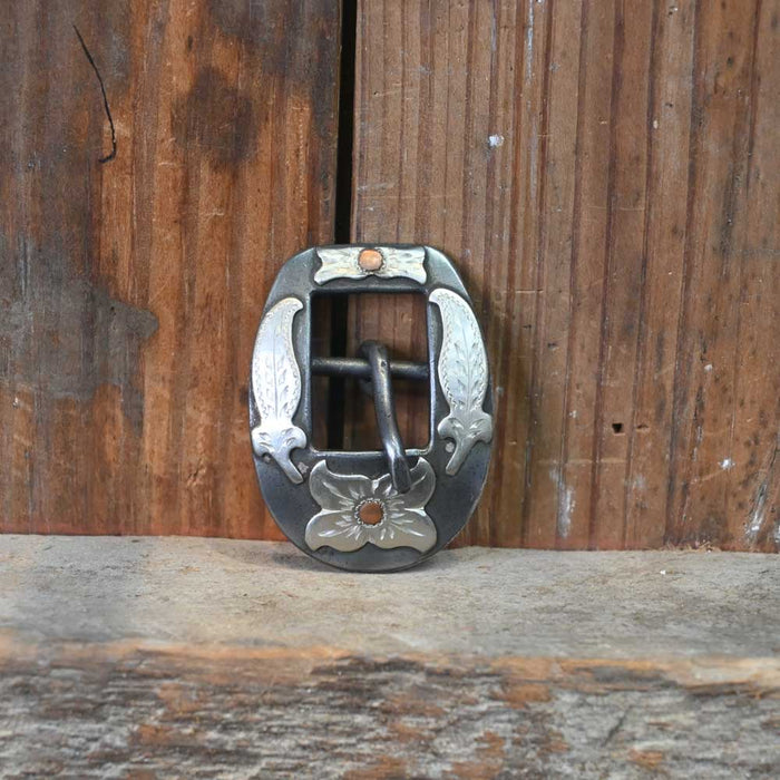 Western Headstall Buckle - Josh Ownbey Cowboy Line - 1/2" Buckle _CA489 Tack - Conchos & Hardware Josh Ownbey Cowboy Line
