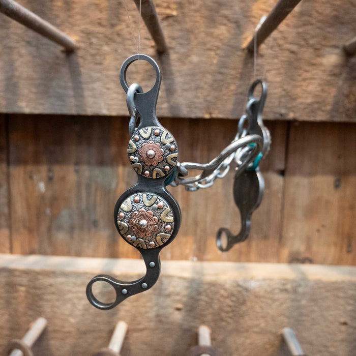Petska Ported Chain Double Concho Bit