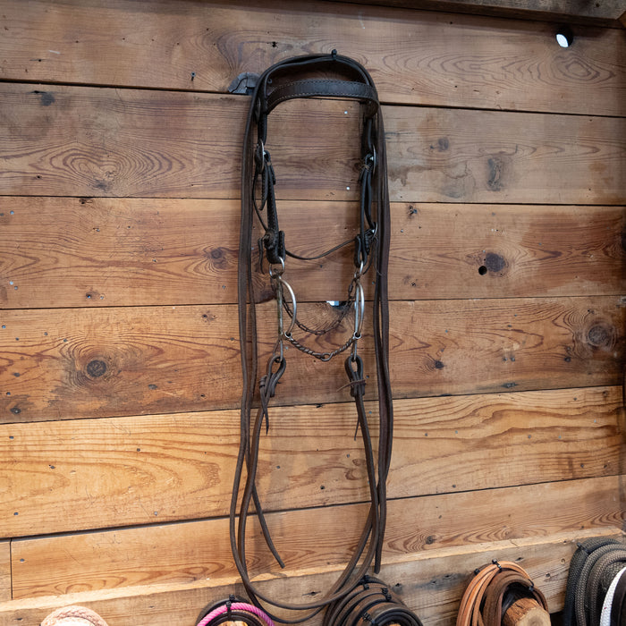 Seminole Twisted Snaffle Barrel Rig