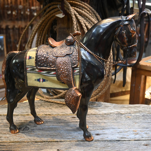 Vintage Solid Brass Horse Statue Collectibles Teskey's