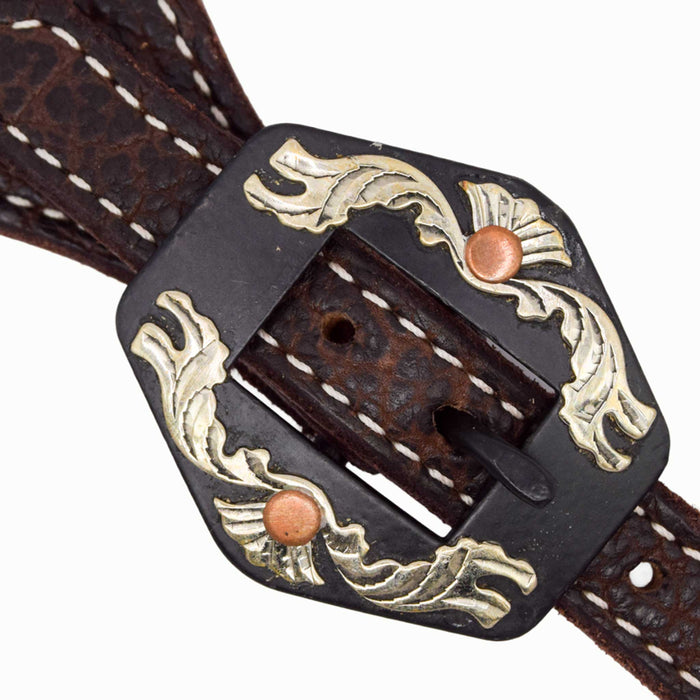 Professional's Choice Youth American Bison Spur Strap Tack - Spur Straps Professional's Choice