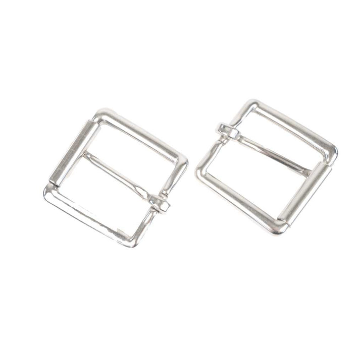 Like New 1 1/2" Silver Buckle Bundle - Lot of 2 Sale Barn MISC