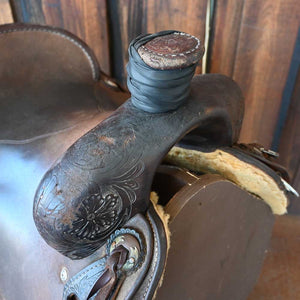 15" USED CACTUS RANCH SADDLE Saddles - Used CACTUS SADDLERY