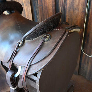 15" USED CACTUS RANCH SADDLE Saddles - Used CACTUS SADDLERY