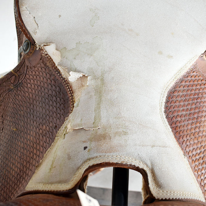 Used 14" C&V Non-Rider Decor Only Saddle Sale Barn Teskey's