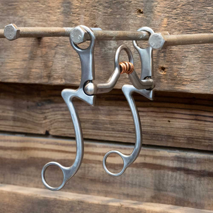Kerry Kelley 7 144 Port with Copper Rings Bit Tack - Bits Kerry Kelley
