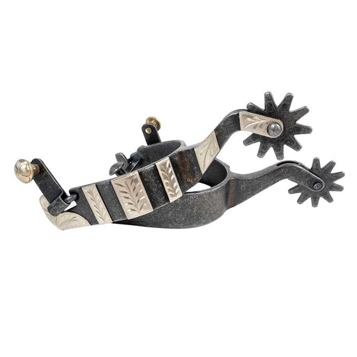 Formay Aged Leaf Banded Reiner Spur Tack - Spurs Formay