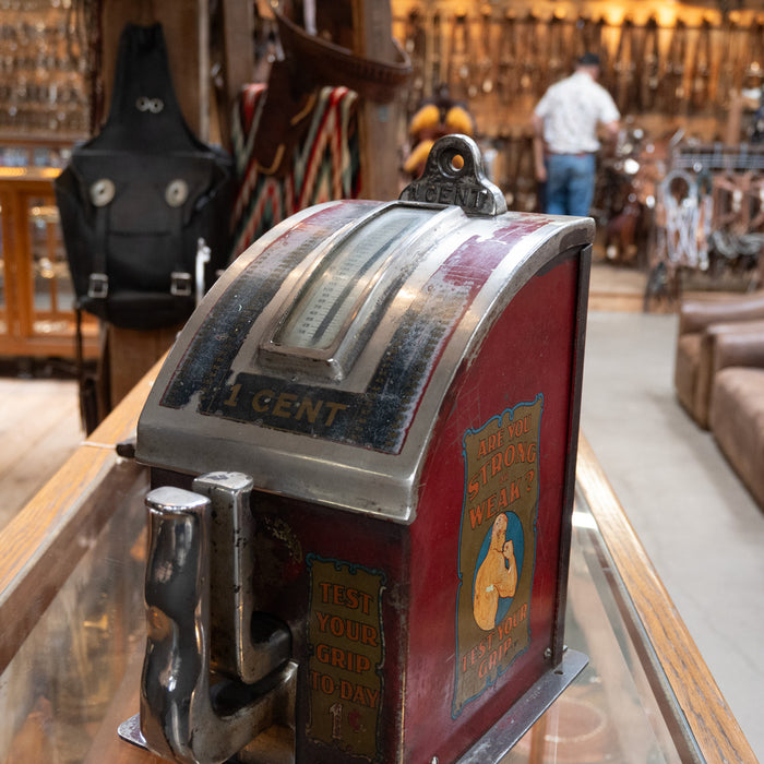 1930's Grip Strength Tester Machine Collectibles Teskey's