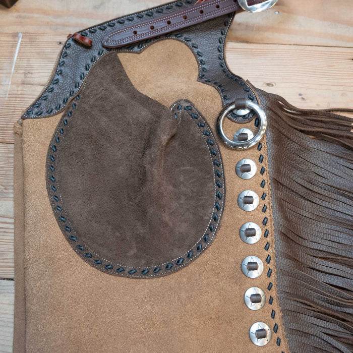 Teskey's "101" Medium Stepthrough Cowboy Chaps Tack - Chaps & Chinks Teskey's