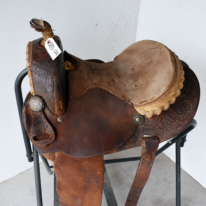 Used 14" Non-Rider Decor Only Saddle Sale Barn Teskey's