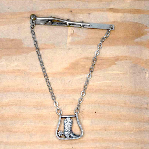 Handmade Stirrup/Boot Tie Clasp Collectibles MISC