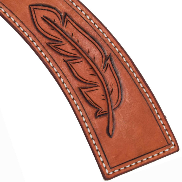 Teskey's Feather Spur Straps Tack - Spur Straps Teskey's