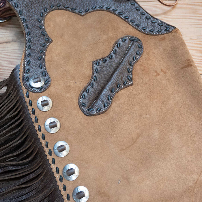 Teskey's "101" Medium Stepthrough Cowboy Chaps Tack - Chaps & Chinks Teskey's