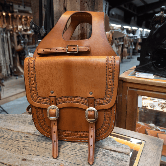 Handmade Greg Gomersall Ontario Or. Saddle Bags