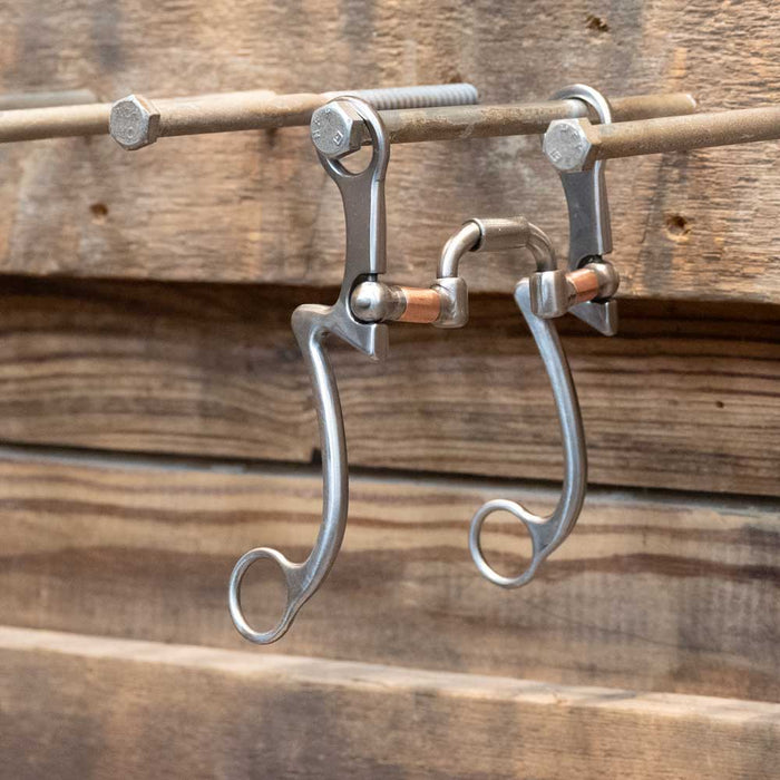 Kerry Kelley 7 Milkman Hinge Port Bit Tack - Bits Kerry Kelley