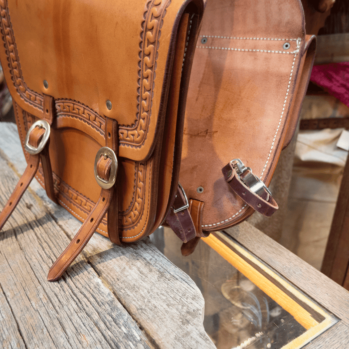 Handmade Greg Gomersall Ontario Or. Saddle Bags