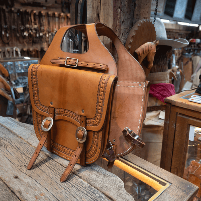 Handmade Greg Gomersall Ontario Or. Saddle Bags