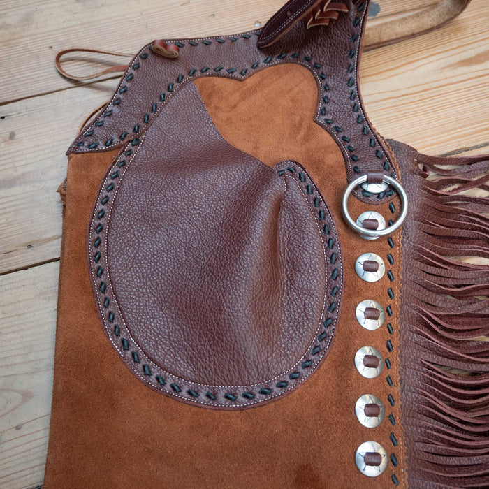Teskey's "101" Small Stepthrough Cowboy Chaps Tack - Chaps & Chinks Teskey's