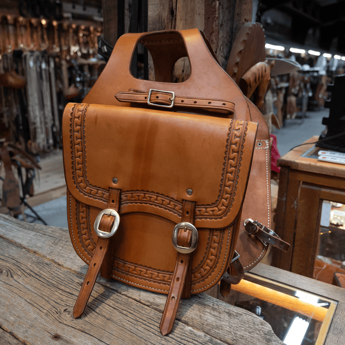 Handmade Greg Gomersall Ontario Or. Saddle Bags