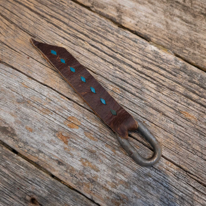 Horn Knot w/ Leather Strap Tack - Conchos & Hardware MISC