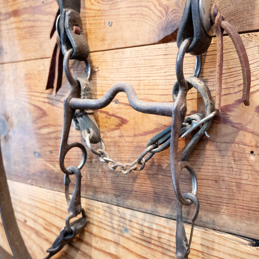 Vintage Western Style Silver Dots & Conchos Bridle Set Tack - Rigs MISC