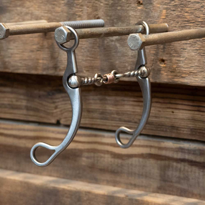 Kerry Kelley 65 Twisted Wire Dogbone Bit Tack - Bits Kerry Kelley