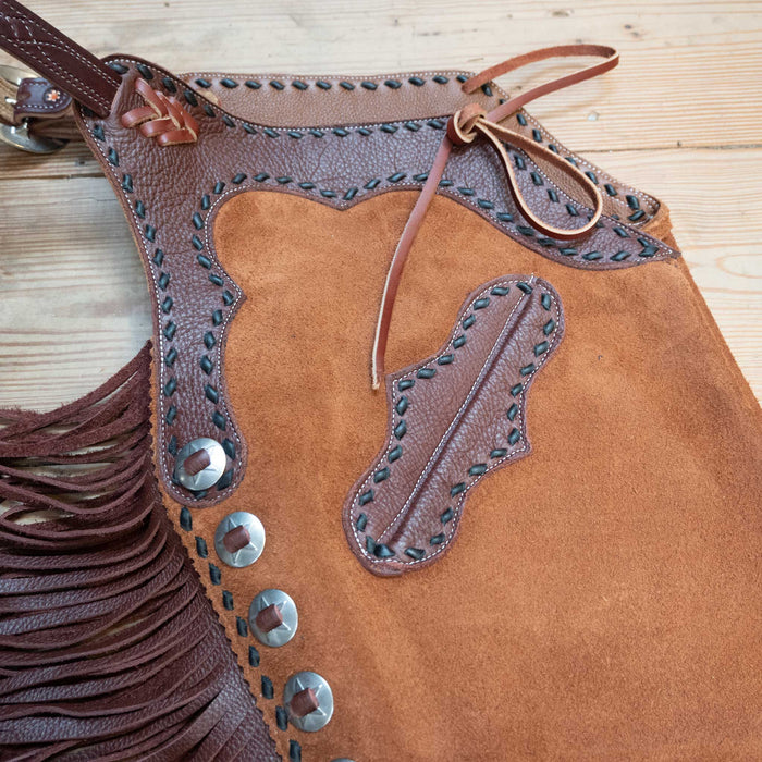 Teskey's "101" Small Stepthrough Cowboy Chaps Tack - Chaps & Chinks Teskey's