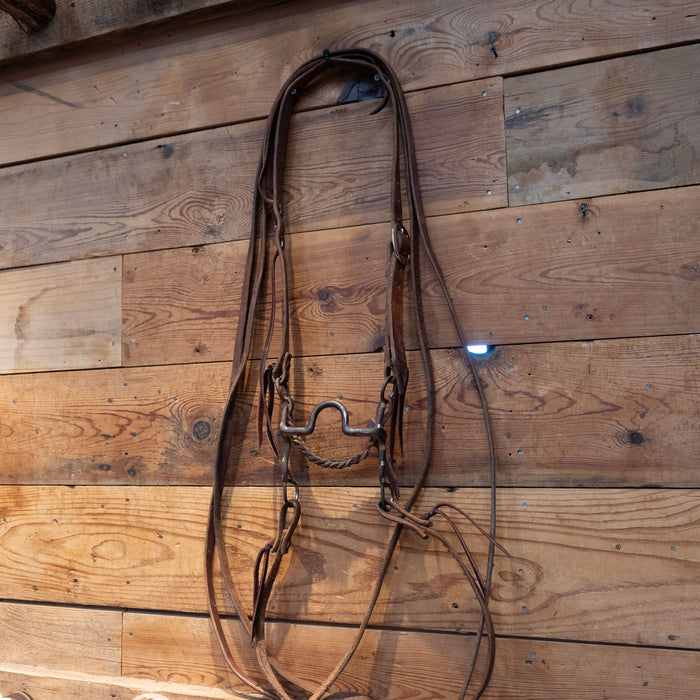 Silver Mounted Port Bridle Rig