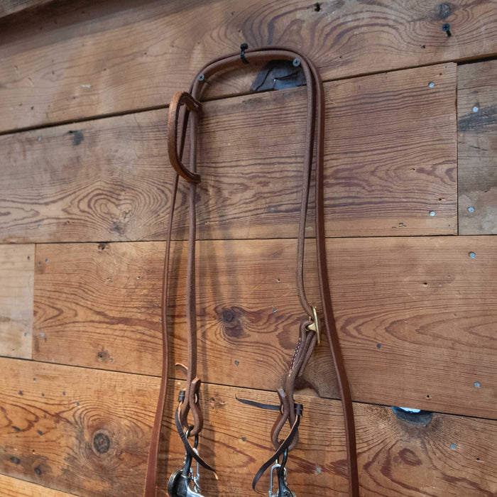 Dutton Square Snaffle Bit Bridle Rig