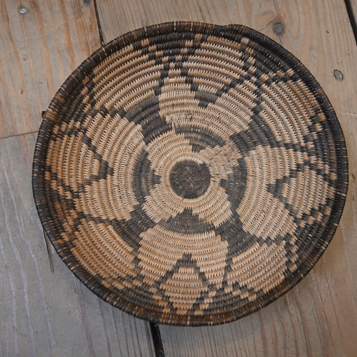 Apache Small Hand-Woven Basket Collectibles Teskey's
