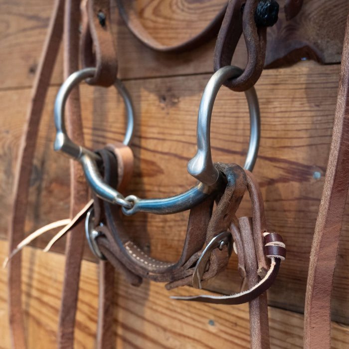 Mahue D-Ring Snaffle Bridle Rig
