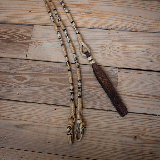 Handmade Rawhide Romel Reins Tack - Reins MISC