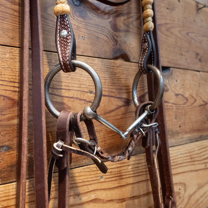 Edmond O-Ring Snaffle Bridle Rig