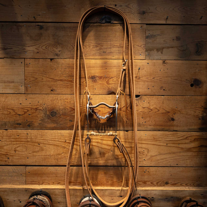 Walls Solid Port Grazing Bridle Rig Tack - Rigs Walls