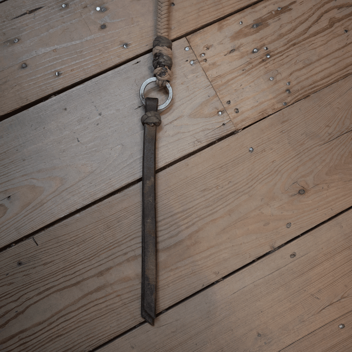 Handmade 33" Rebar Handle Quirt w/Popper