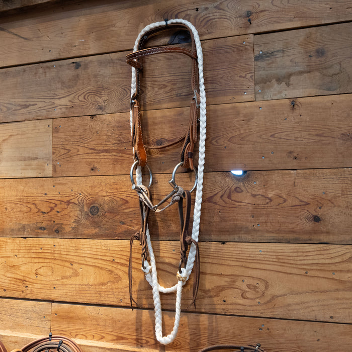 Tom Balding D-Ring Snaffle Bridle Rig