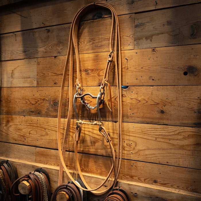 Walls Solid Port Grazing Bridle Rig Tack - Rigs Walls