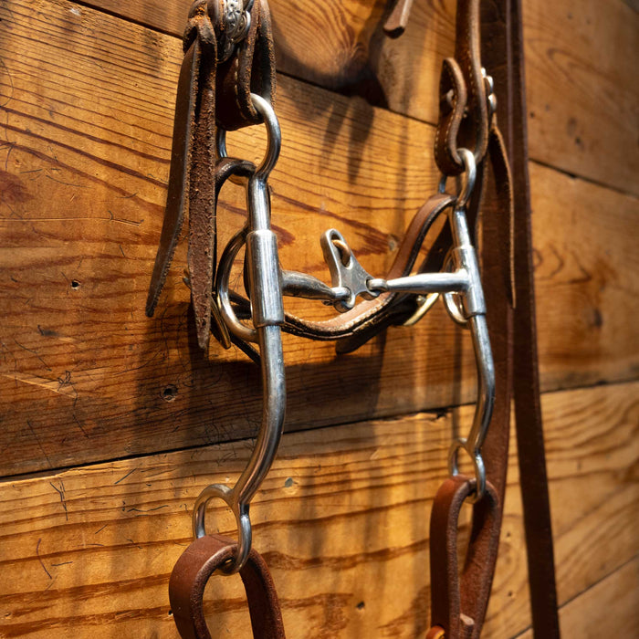 3 - Piece Shanked Bridle Rig Sale Barn MISC