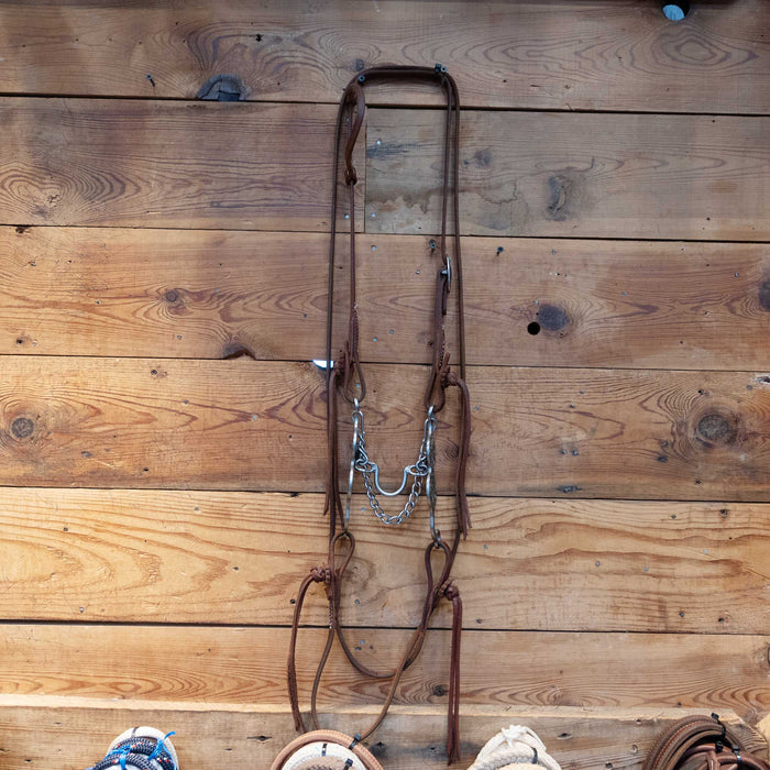 JO Cowboy Line Ported Chain Bridle Rig Tack - Rigs Josh Ownbey Cowboy Line