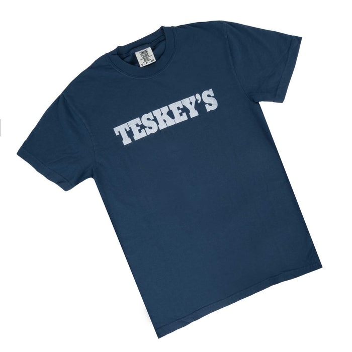 Teskey's Plain Logo Tee - Midnight TESKEY'S GEAR - SS T-Shirts Teskey's