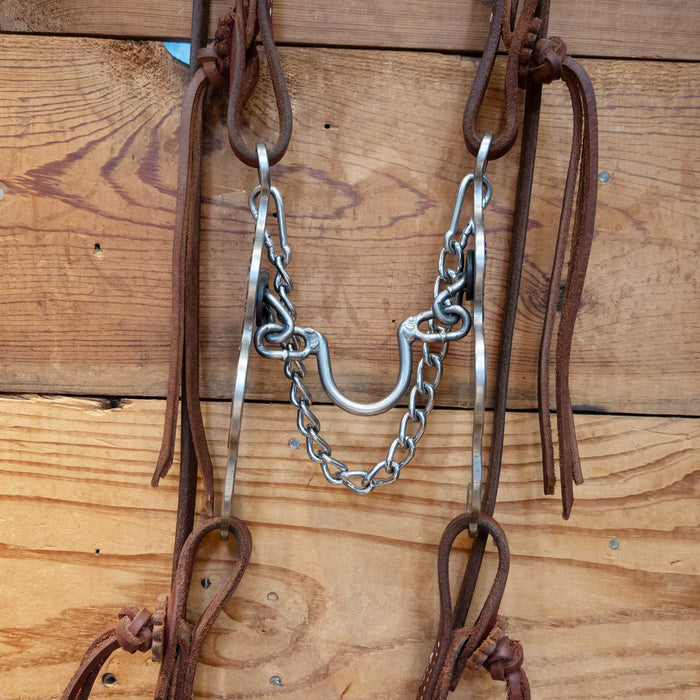 JO Cowboy Line Ported Chain Bridle Rig Tack - Rigs Josh Ownbey Cowboy Line