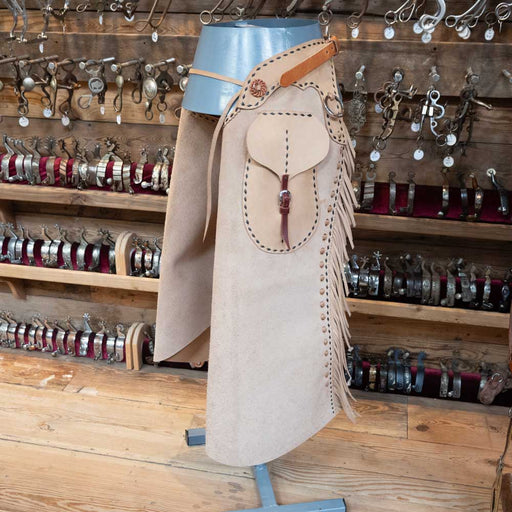 Clark Stepthrough Buckstitch Chaps Tack - Chaps & Chinks Bryan Clark